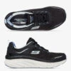 Skechers Sport Women's D'Lux Walker Infinite Motion Black Athletic Lace Up Nursing Shoes -Cherokee Shop SKS149023 092123 BLACK 1 S