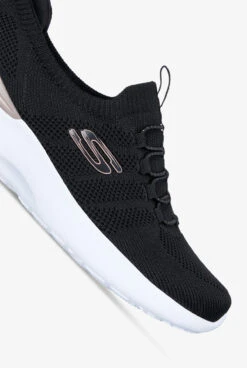 Skechers Sport Women's Skech-Air Dynamight Perfect Steps Black Athletic Lace Up Nursing Shoes -Cherokee Shop SKS149754B 3 HV