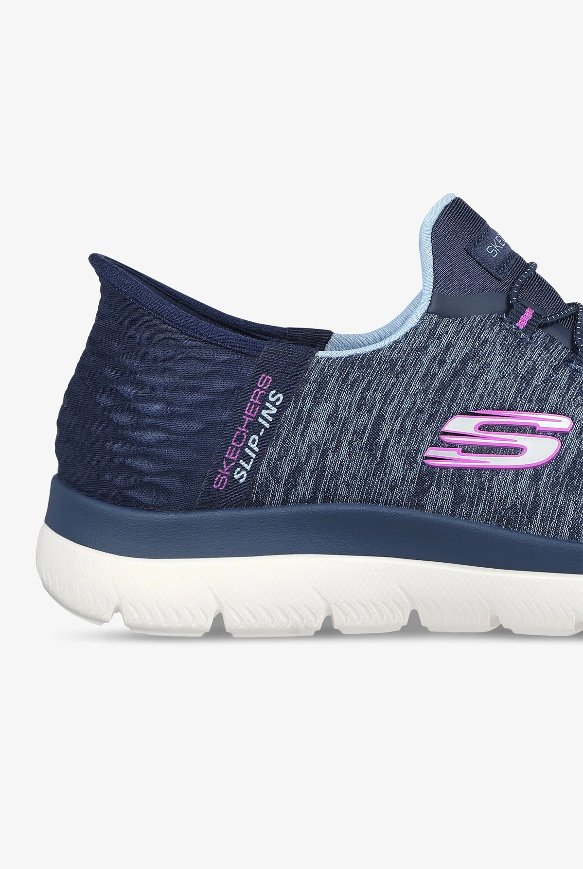 Skechers Sport Women's Summits Dazziling Haze Navy Slip-Ins Athletic Nursing Shoes 6 Skechers Sport Women's Summits Dazziling Haze Navy Slip-Ins Athletic Nursing Shoes - Image 4