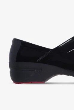 Anywear Women's SR Angel Black Patent Nursing Clogs -Cherokee Shop SRANBKBP 3