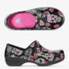 Anywear Women's SR Angel Sugar Skull Flutter Clogs -Cherokee Shop SRANSSFL 1 S