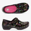 Anywear Women's SR Angel Tropical Hummingbirds Nursing Clogs -Cherokee Shop SRANTRHU 1 S