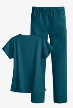 Strictly Scrubs STRETCH Women's 4-Pocket Scrub Set -Cherokee Shop SSS620 CARIB 4