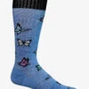 Sockwell Flutter Cornflower Women's 20-30 MmHg Firm Compression Socks -Cherokee Shop SW160W665 CORNF 1 S