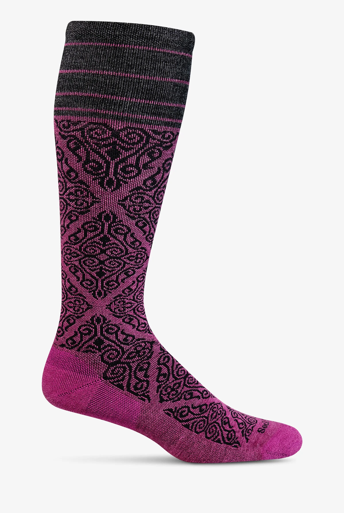 Sockwell Raj Raspberry Women's 20-30 MmHg Firm Compression Socks 3 Sockwell Raj Raspberry Women's 20-30 MmHg Firm Compression Socks