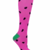 Cherokee Sweet Watermelon Women's 10-15 MmHg Light Compression Socks 1 Cherokee Sweet Watermelon Women's 10-15 MmHg Light Compression Socks -Cherokee Shop SWEETWTM 1