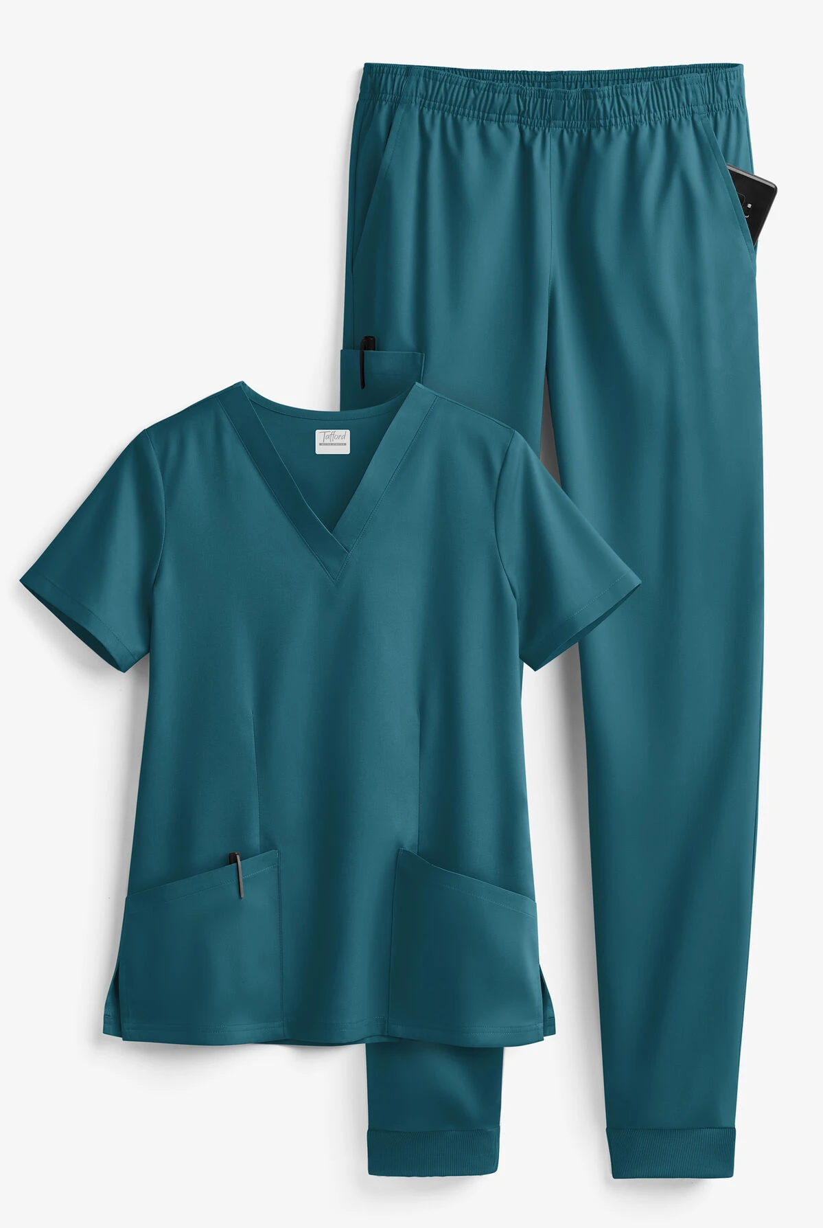 Tafford Active STRETCH Women's 5-Pocket Jogger Scrub Set 3 Tafford Active STRETCH Women's 5-Pocket Jogger Scrub Set