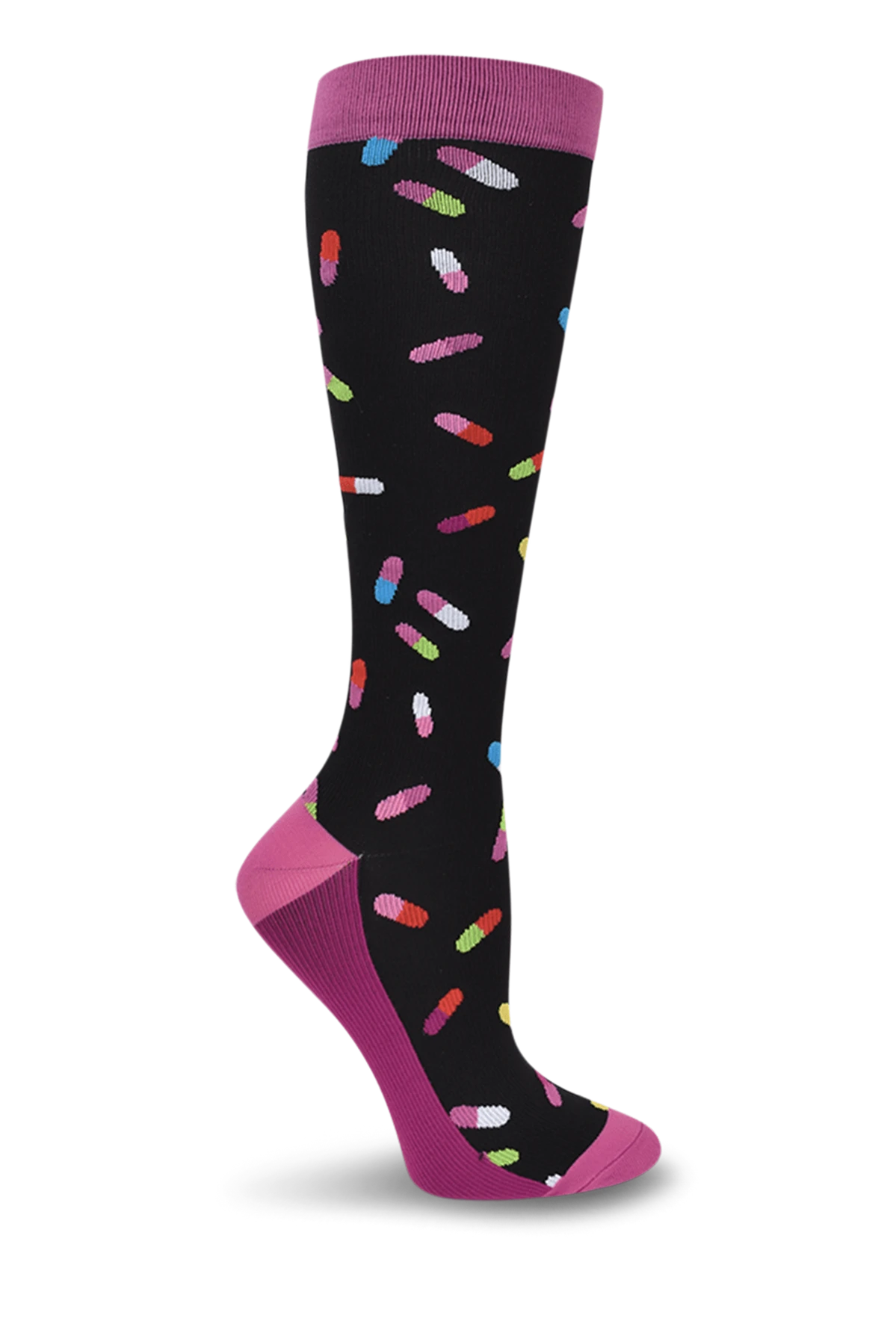 Think Medical Pretty Pills Women's 10-14 MmHg Wide Light Compression Socks 3 Think Medical Pretty Pills Women's 10-14 MmHg Wide Light Compression Socks