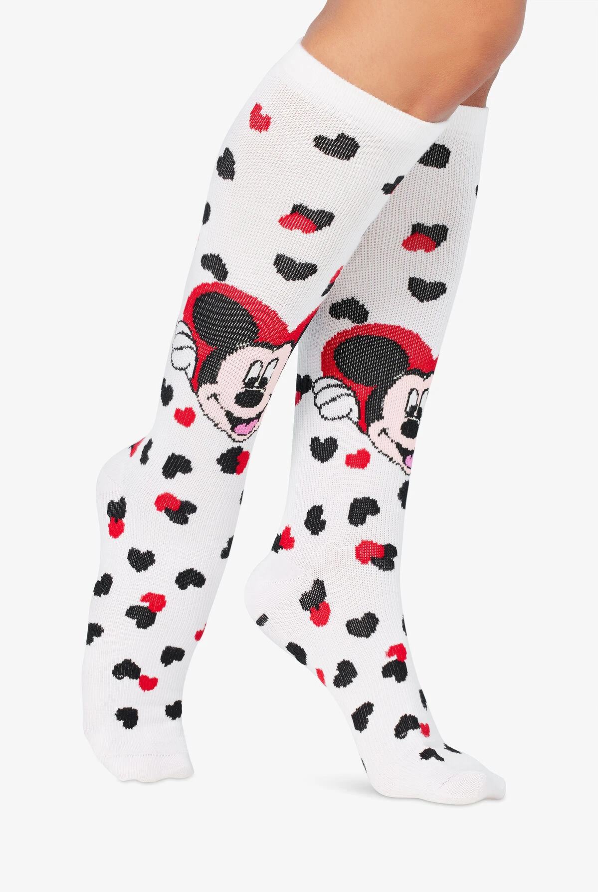 Cherokee Tooniforms All My Heart Women's 10-15 MmHg Light Compression Socks 4 Cherokee Tooniforms All My Heart Women's 10-15 MmHg Light Compression Socks - Image 2