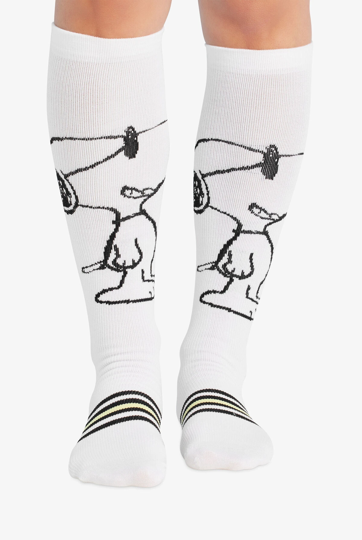 Cherokee Tooniforms Cool Feet Women's 10-15 MmHg Light Compression Socks 3 Cherokee Tooniforms Cool Feet Women's 10-15 MmHg Light Compression Socks