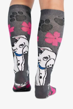 Cherokee Tooniforms Paws For Puppies Women's 10-15 MmHg Light Compression Socks 5 Cherokee Tooniforms Paws For Puppies Women's 10-15 MmHg Light Compression Socks -Cherokee Shop TNPAWSPU 2 HV