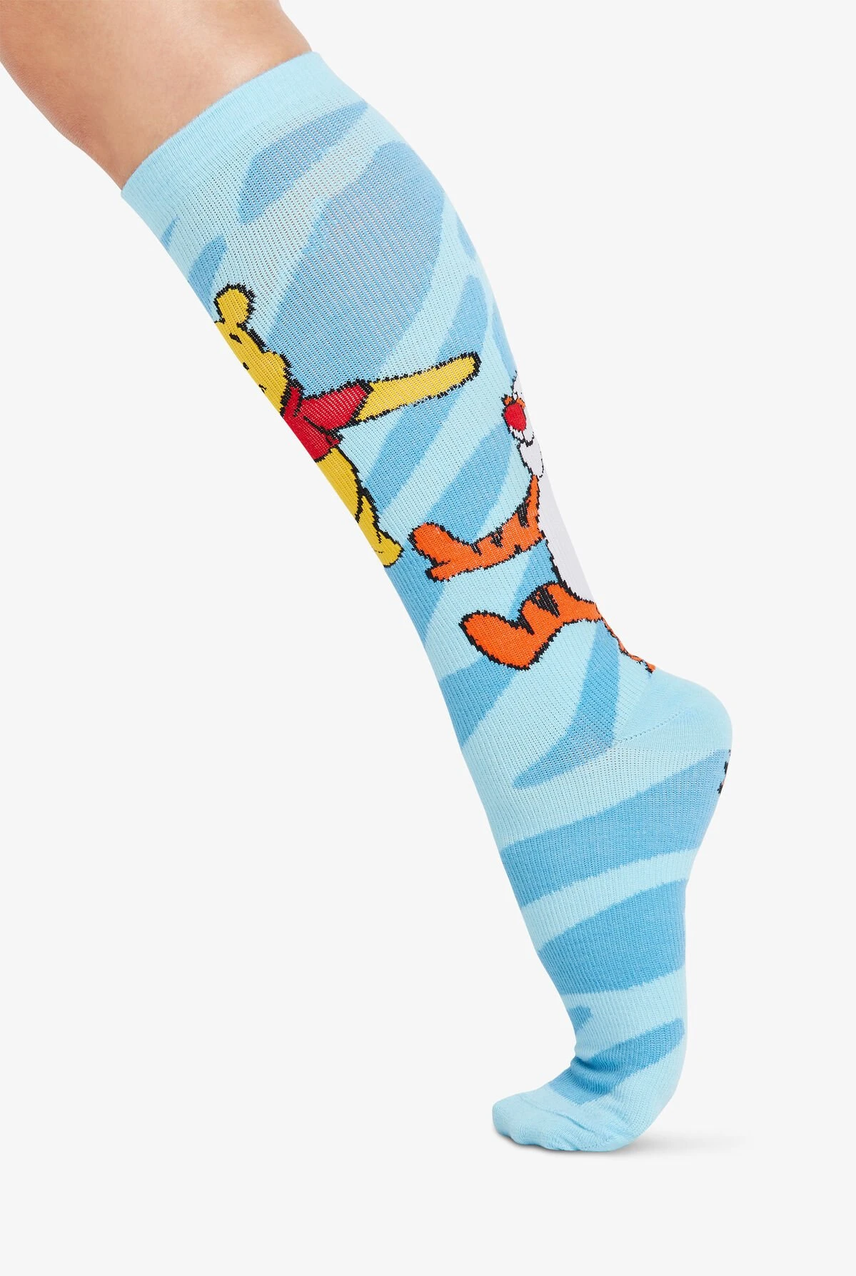 Cherokee Tooniforms Tiggerific Friends Women's 10-15 MmHg Light Compression Socks 5 Cherokee Tooniforms Tiggerific Friends Women's 10-15 MmHg Light Compression Socks - Image 3