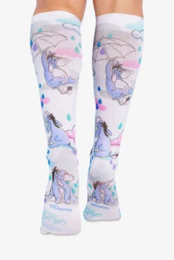 Cherokee Tooniforms Waiting For The Sun Women's 8-15 MmHg Light Compression Socks -Cherokee Shop TNWAITIN 2 HV