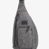 Vera Bradley ReActive Gray Heather Mini Sling Backpack 1 Vera Bradley ReActive Gray Heather Mini Sling Backpack -Cherokee Shop V26673GH 1