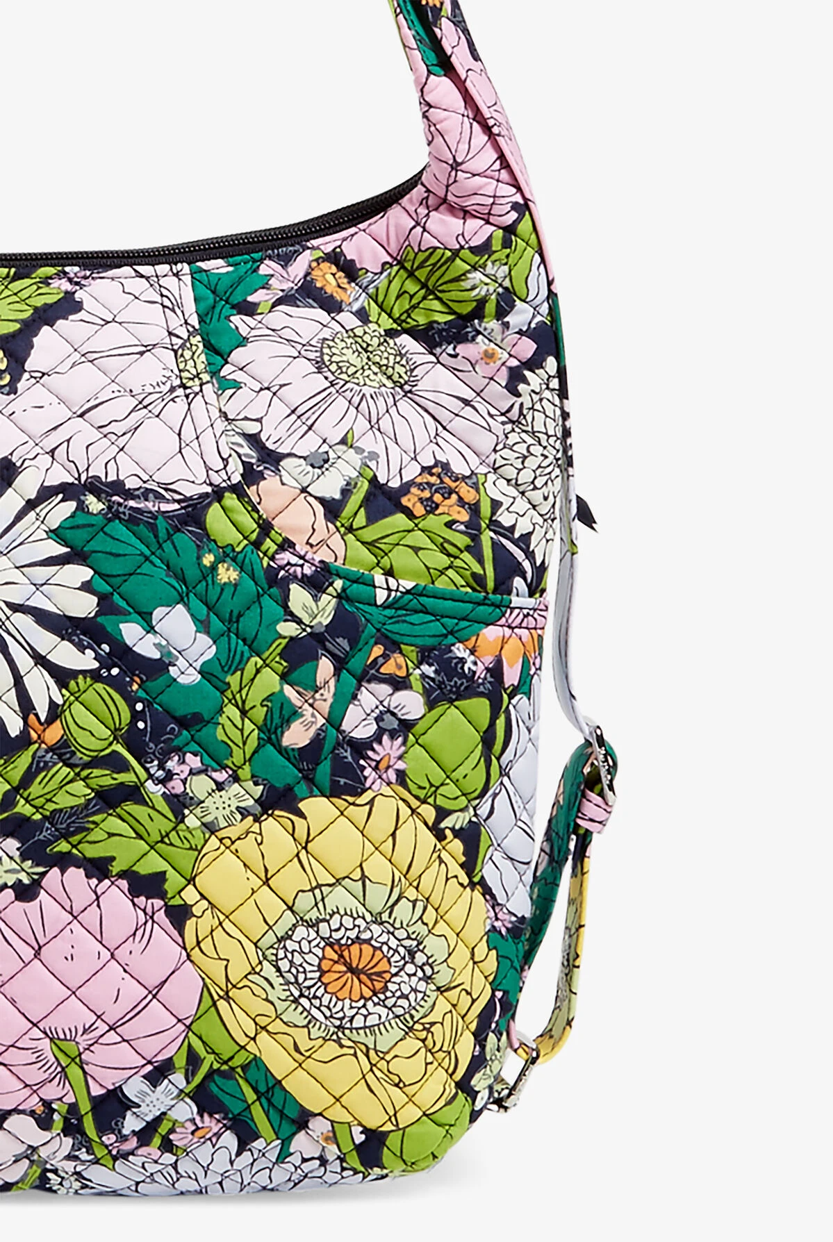 Vera Bradley Recycled Cotton Bloom Boom Women's Convertible Backpack Shoulder Bag 5 Vera Bradley Recycled Cotton Bloom Boom Women's Convertible Backpack Shoulder Bag - Image 3