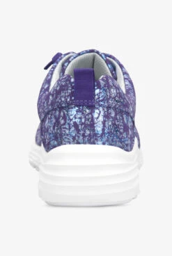 Align™ Women's Velocity Purple Metallic Crackle Lace Up Nursing Shoes 12 Align™ Women's Velocity Purple Metallic Crackle Lace Up Nursing Shoes -Cherokee Shop VELOPURM 5