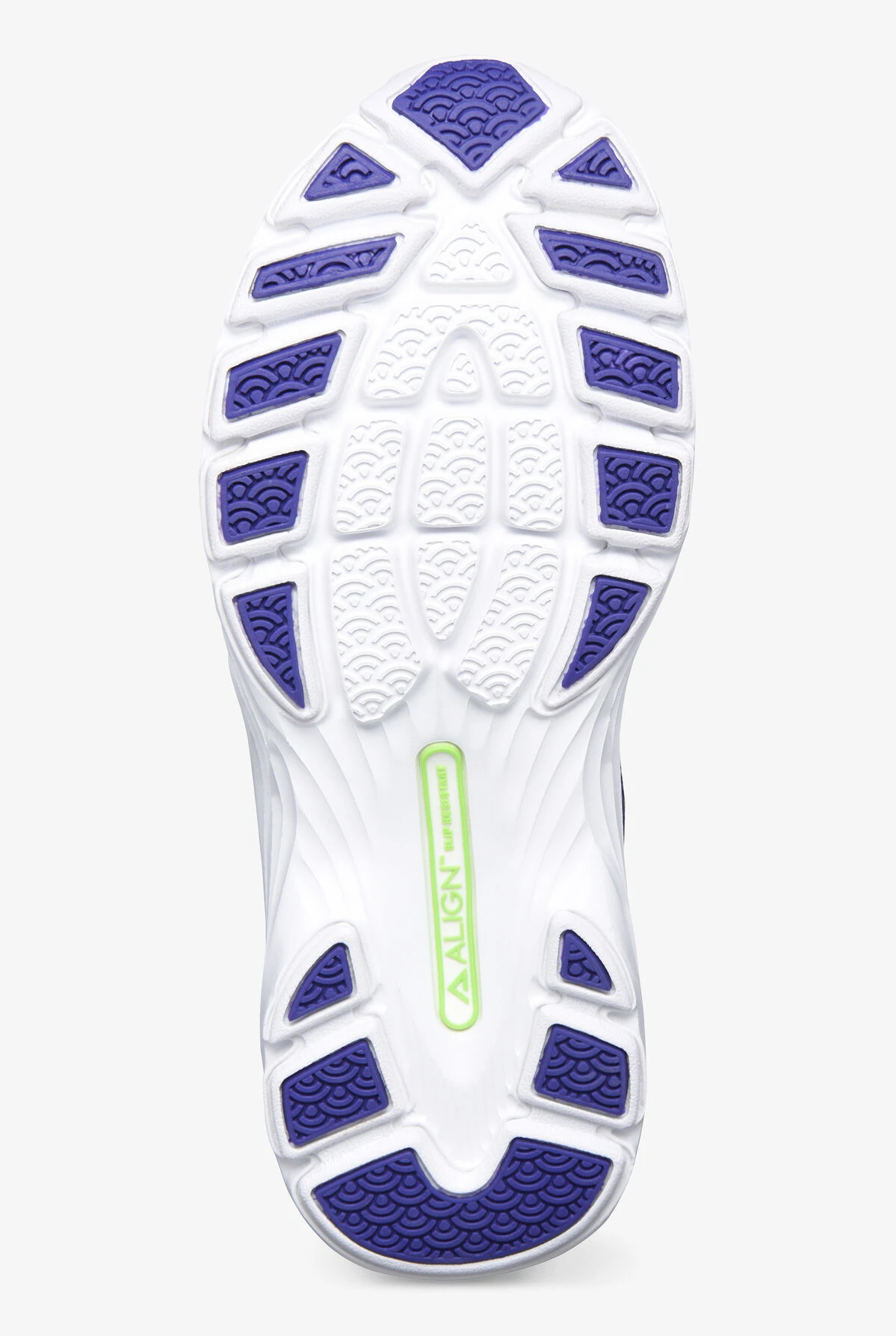 Align™ Women's Velocity Purple Metallic Crackle Lace Up Nursing Shoes 8 Align™ Women's Velocity Purple Metallic Crackle Lace Up Nursing Shoes - Image 6