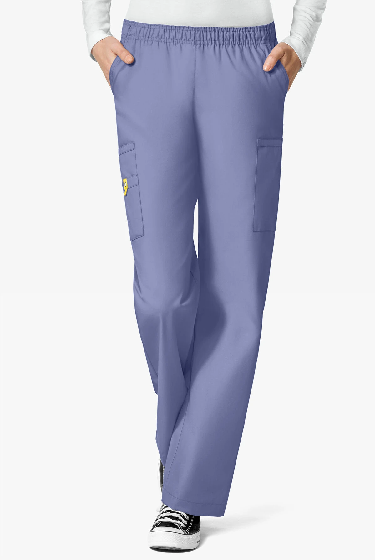 WonderWink ORIGINS Quebec Women's 8-Pocket Boot Cut Scrub Pants - Tall 6 WonderWink ORIGINS Quebec Women's 8-Pocket Boot Cut Scrub Pants - Tall - Image 4