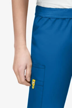 WonderWink ORIGINS Quebec Women's 8-Pocket Boot Cut Scrub Pants -Cherokee Shop W5016 ROYAL 3