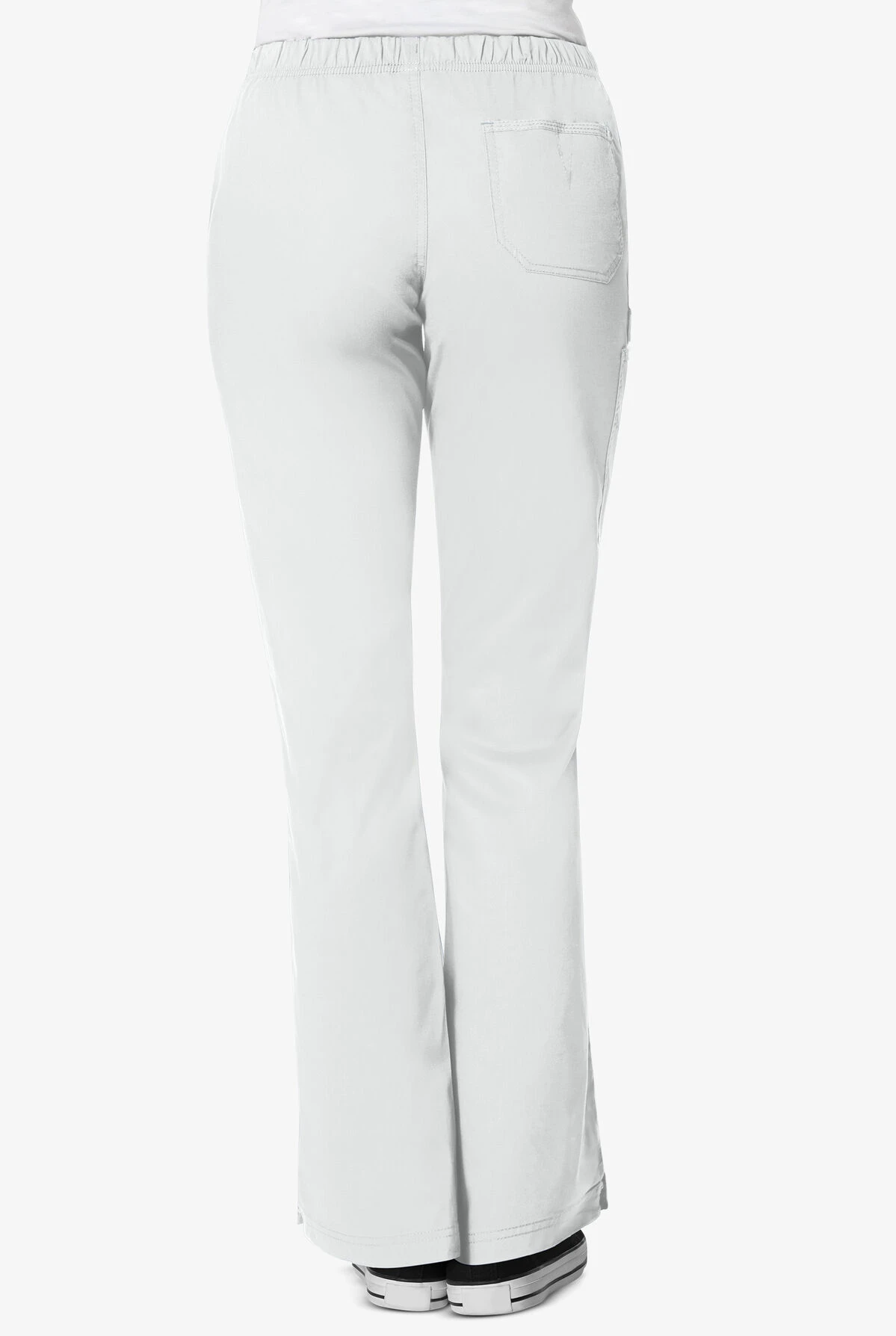 WonderWink WonderFLEX Grace Women's 4-Pocket STRETCH Cargo Scrub Pants - Petite 4 WonderWink WonderFLEX Grace Women's 4-Pocket STRETCH Cargo Scrub Pants - Petite - Image 2