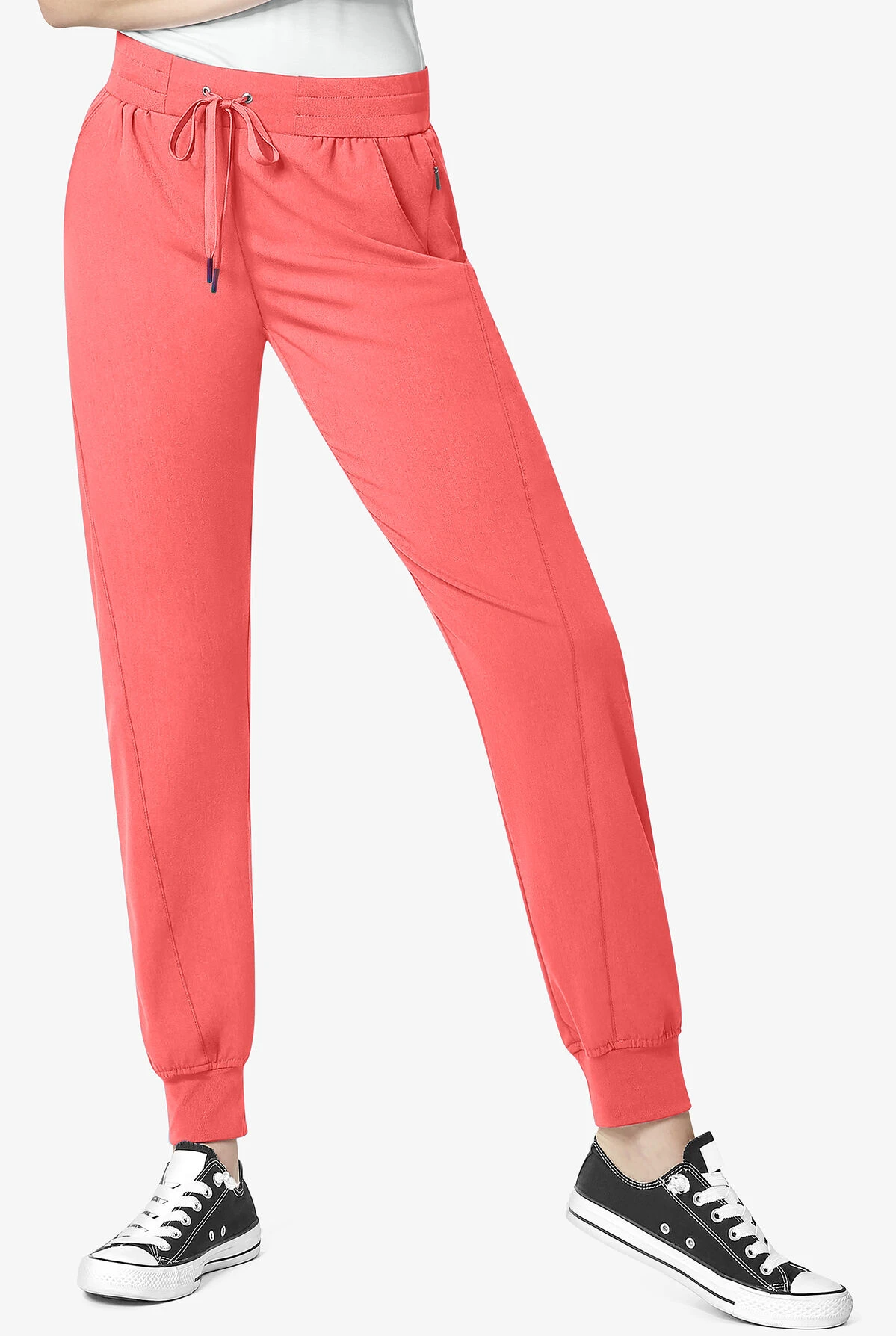 WonderWink Aero Women's 7-Pocket STRETCH Yoga Waistband Cargo Jogger Scrub Pants 3 WonderWink Aero Women's 7-Pocket STRETCH Yoga Waistband Cargo Jogger Scrub Pants