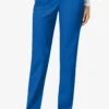 WonderWink PRO Women's 4-Pocket STRETCH Knit Waist Cargo Scrub Pants -Cherokee Shop W5419 ROYAL 1