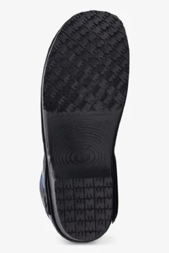 C&C Sweden Women's Wild Stripes Amparo Blue Patent Leather Nursing Clogs -Cherokee Shop WILDSTRI 6