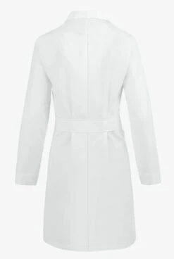 White Swan Meta Women's 37" 6-Pocket Lab Coat -Cherokee Shop WM1964 WHITE 4