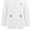 White Swan Meta Men's 30" 7-Pocket Lab Coat -Cherokee Shop WM739 WHITE 1