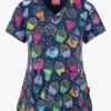 UA Exclusive Zavate Ava Therese Delicious Delights Women's 2-Pocket STRETCH V-Neck Print Scrub Top 2 UA Exclusive Zavate Ava Therese Delicious Delights Women's 2-Pocket STRETCH V-Neck Print Scrub Top -Cherokee Shop Z1054DLDL 100323 1