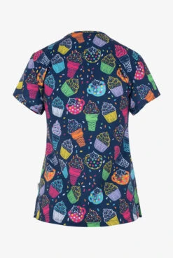 UA Exclusive Zavate Ava Therese Delicious Delights Women's 2-Pocket STRETCH V-Neck Print Scrub Top 5 UA Exclusive Zavate Ava Therese Delicious Delights Women's 2-Pocket STRETCH V-Neck Print Scrub Top -Cherokee Shop Z1054DLDL 100323 2