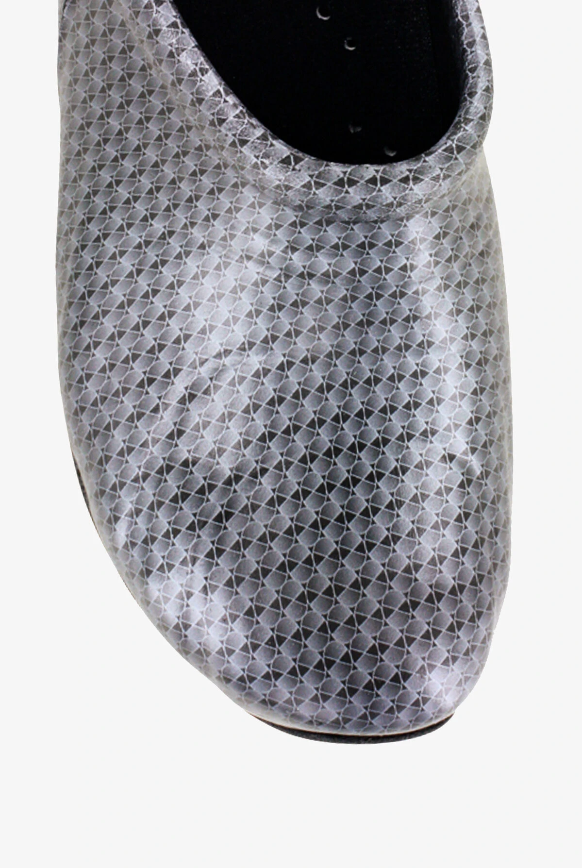 Anywear Unisex Zone Black/Silver Nursing Clogs 6 Anywear Unisex Zone Black/Silver Nursing Clogs - Image 4